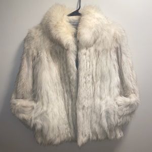 Saga Fox Fur Coat 100% Real Fur
